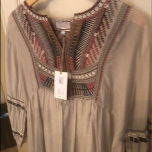 Johnny Was dress. Size L 10/12